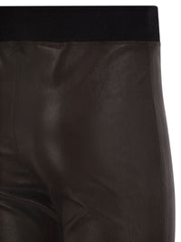 Brunello Cucinelli Women Skinny Fit Stretch Nappa Leather Trousers