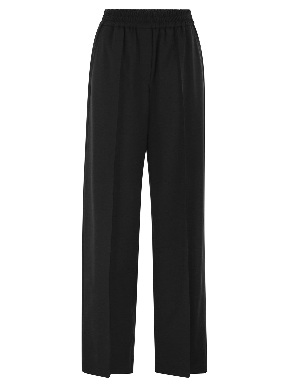 BRUNELLO CUCINELLI Brunello Cucinelli Women Stretch Virgin Wool Fluid Trousers