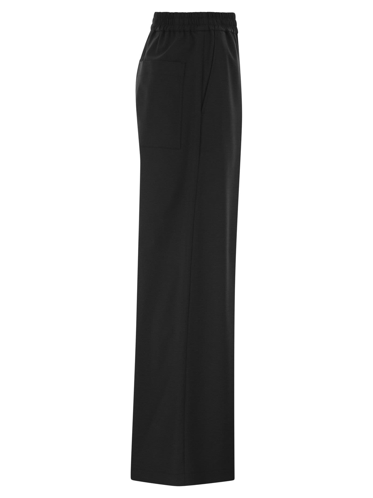 BRUNELLO CUCINELLI Brunello Cucinelli Women Stretch Virgin Wool Fluid Trousers