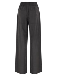 BRUNELLO CUCINELLI Brunello Cucinelli Women Stretch Virgin Wool Fluid Trousers