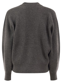 Brunello Cucinelli Women Ribbed Cashmere V-Neck Cardigan