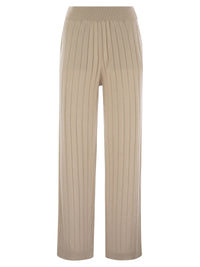 BRUNELLO CUCINELLI Brunello Cucinelli Women Cashmere Knit Trousers