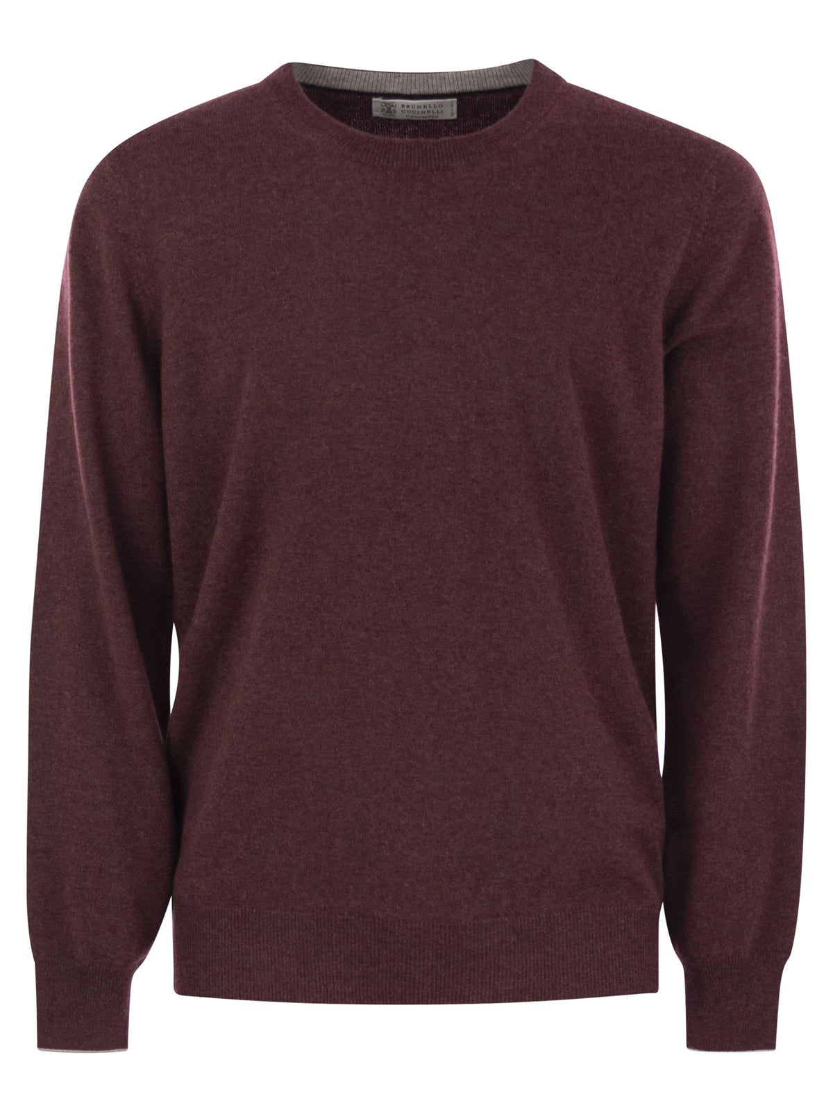 BRUNELLO CUCINELLI Brunello Cucinelli Men Pure Cashmere Crew-Neck Sweater