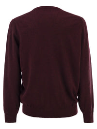 Brunello Cucinelli Men Pure Cashmere Crew-Neck Sweater