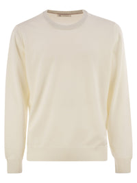 BRUNELLO CUCINELLI Brunello Cucinelli Men Pure Cashmere Crew-Neck Sweater
