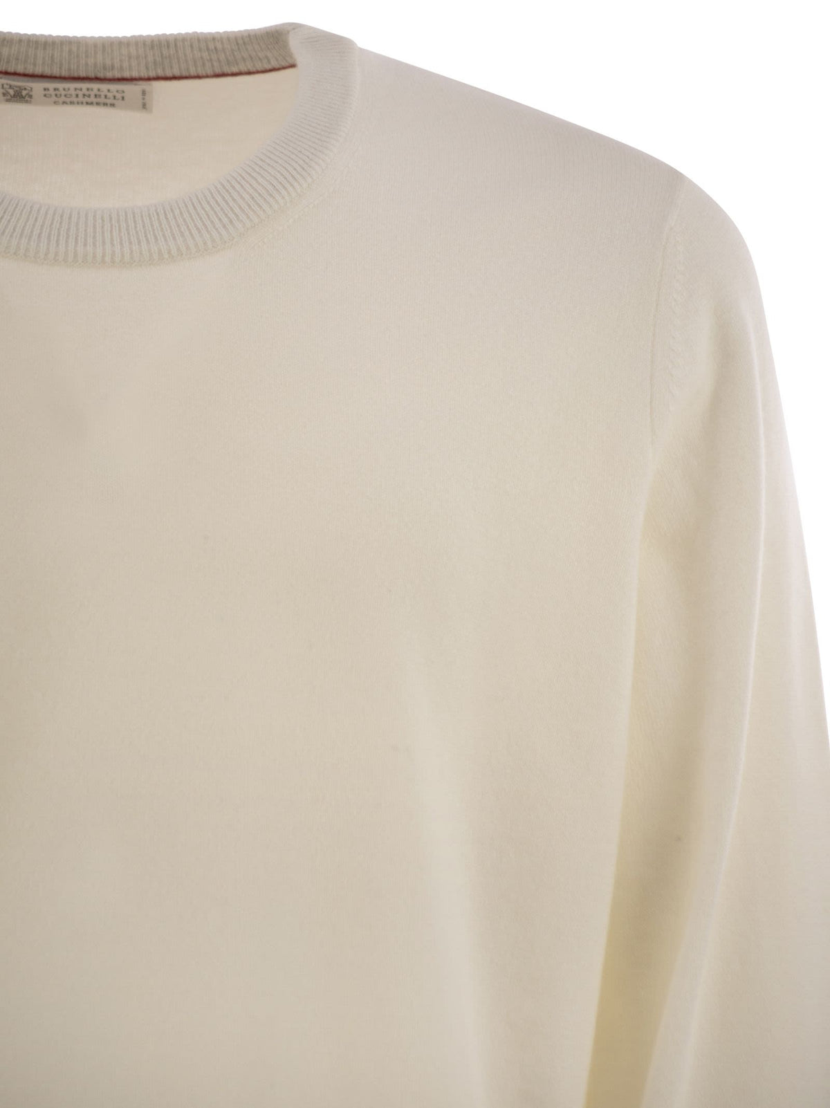 BRUNELLO CUCINELLI Brunello Cucinelli Men Pure Cashmere Crew-Neck Sweater