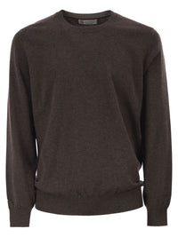Brunello Cucinelli Men Pure Cashmere Crew-Neck Sweater