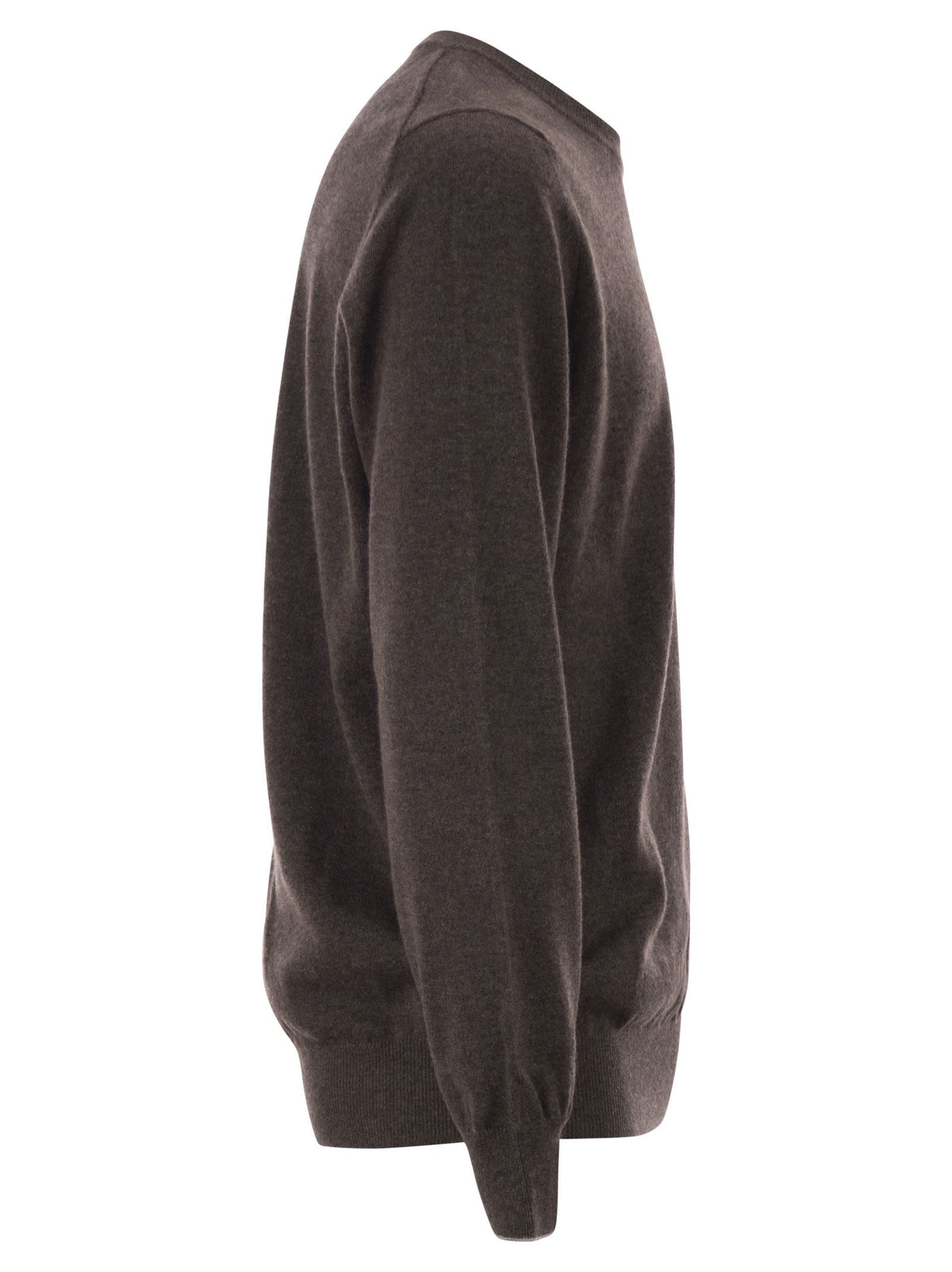 Brunello Cucinelli Men Pure Cashmere Crew-Neck Sweater