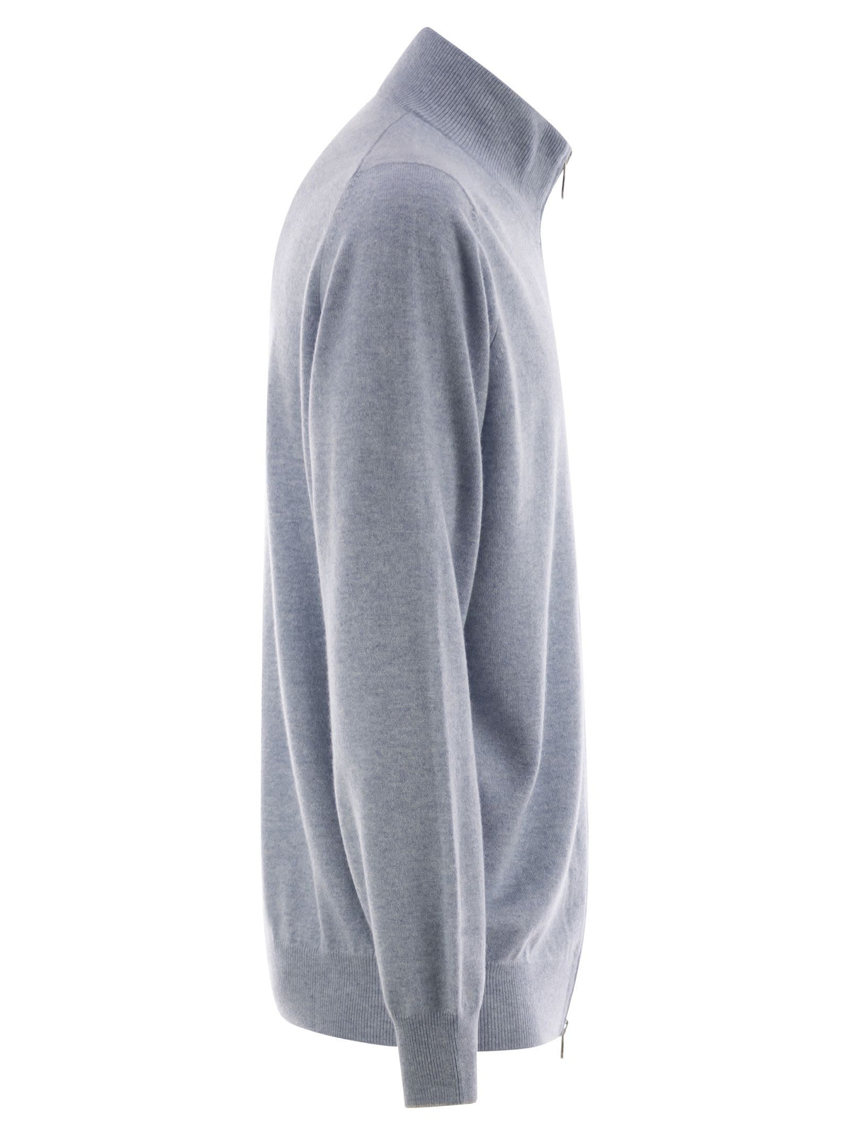 BRUNELLO CUCINELLI Brunello Cucinelli Men High-Necked Cashmere Cardigan With Zip