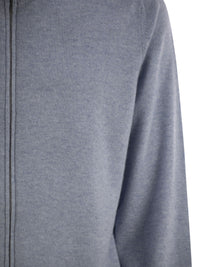BRUNELLO CUCINELLI Brunello Cucinelli Men High-Necked Cashmere Cardigan With Zip