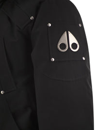 Moose Knuckles Men Original Ballistic - Down-Filled Bomber Jacket With Hood And Shearling Trim