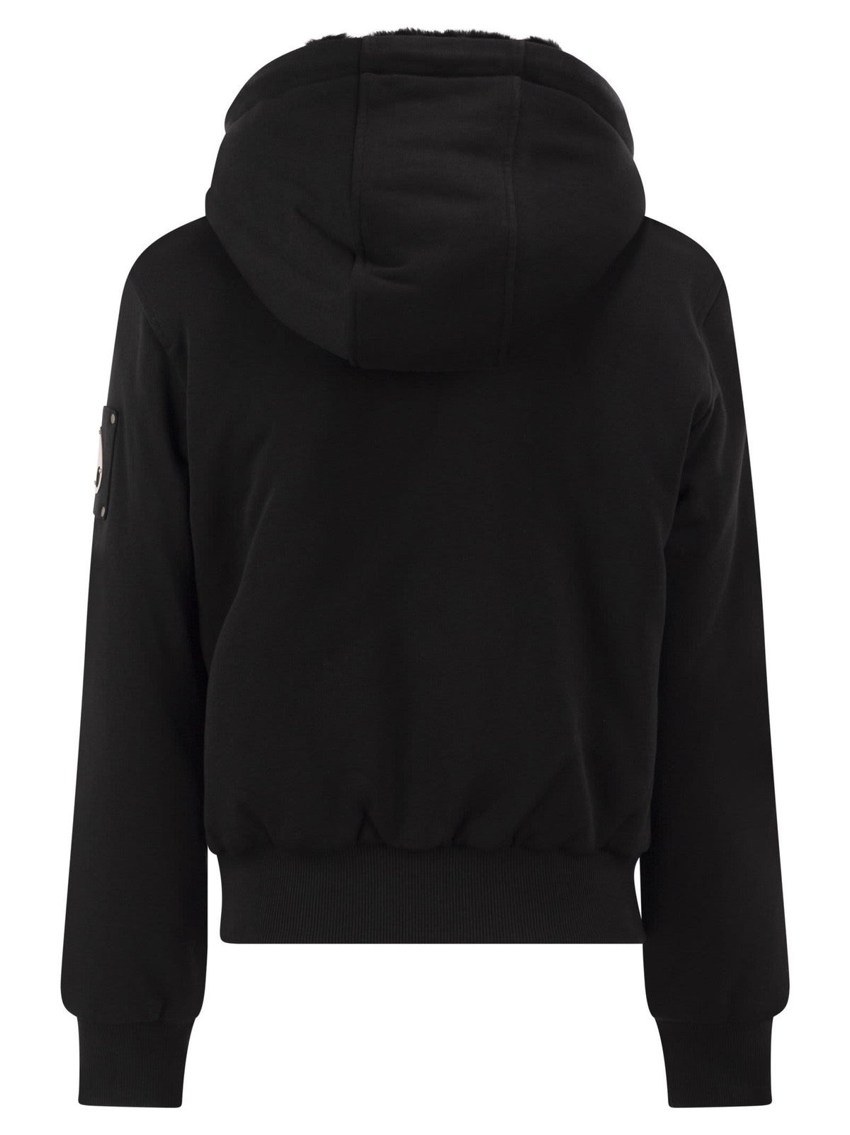 MOOSE KNUCKLES Moose Knuckles Women Classic Bunny - Hooded Sweatshirt With Faux Fur Lining
