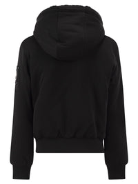 MOOSE KNUCKLES Moose Knuckles Women Classic Bunny - Hooded Sweatshirt With Faux Fur Lining