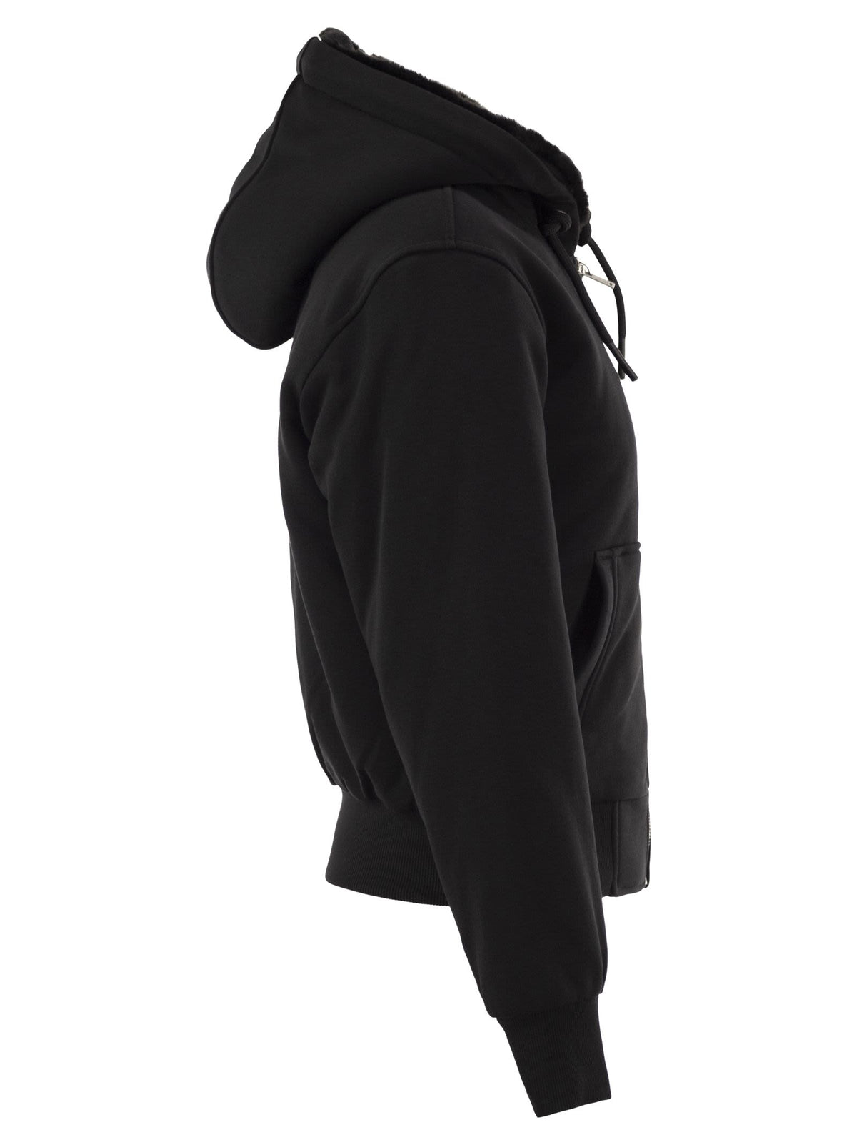 MOOSE KNUCKLES Moose Knuckles Women Classic Bunny - Hooded Sweatshirt With Faux Fur Lining