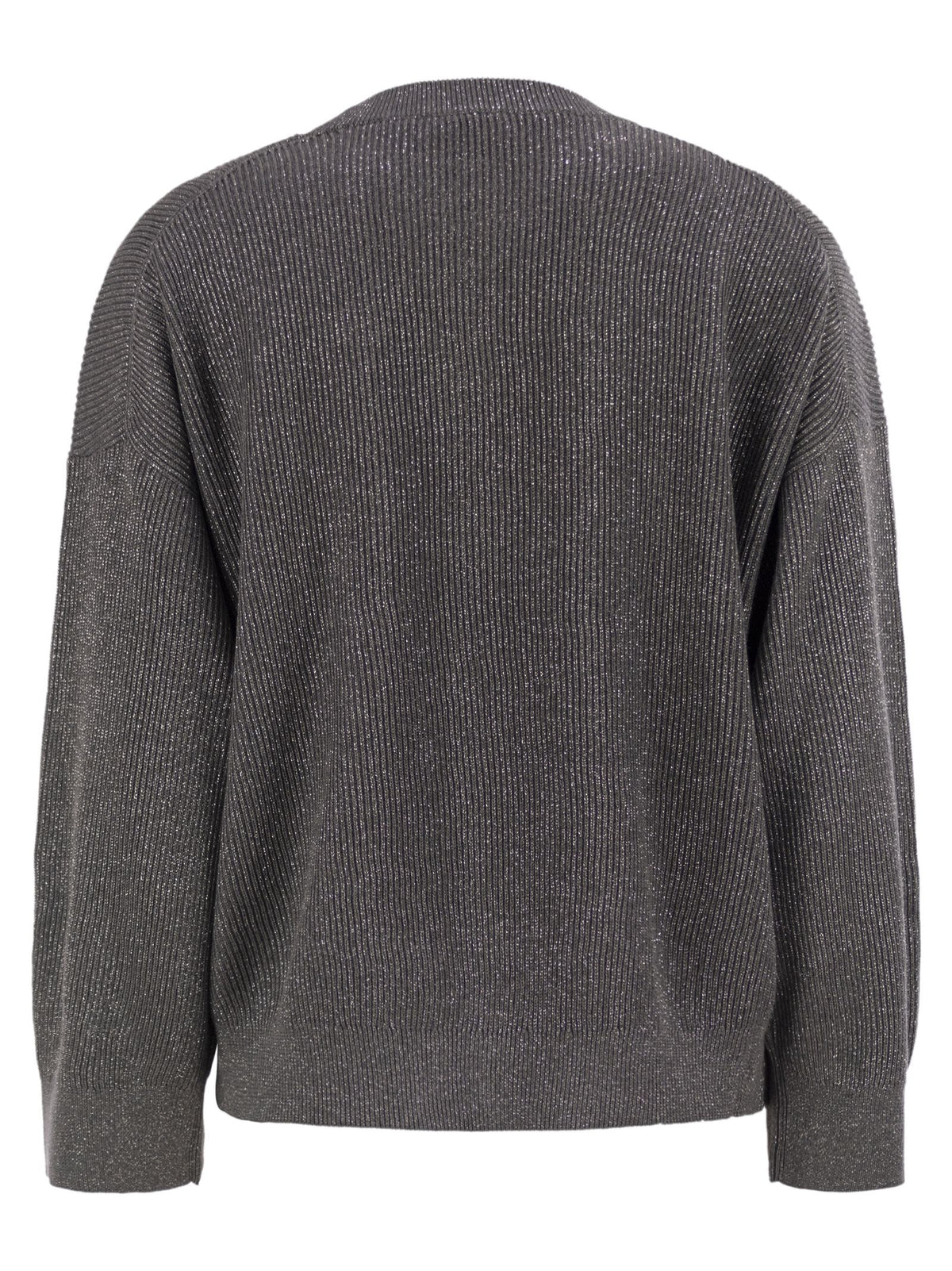 BRUNELLO CUCINELLI Brunello Cucinelli Women Cotton And Viscose Rib Sweater