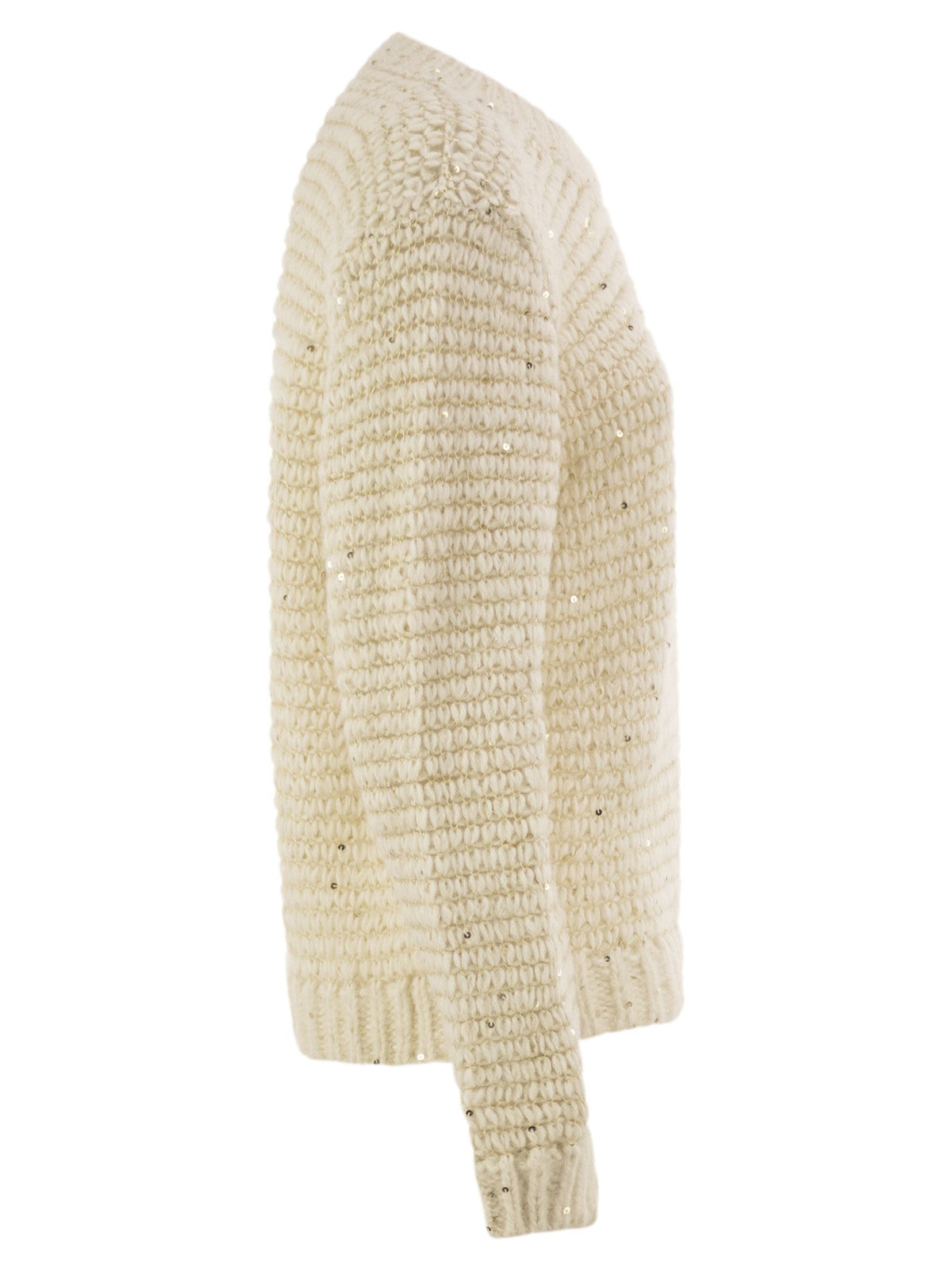 Herno Women Alpaca-Blend Jumper With Sequins