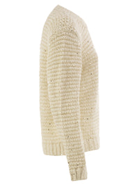 Herno Women Alpaca-Blend Jumper With Sequins