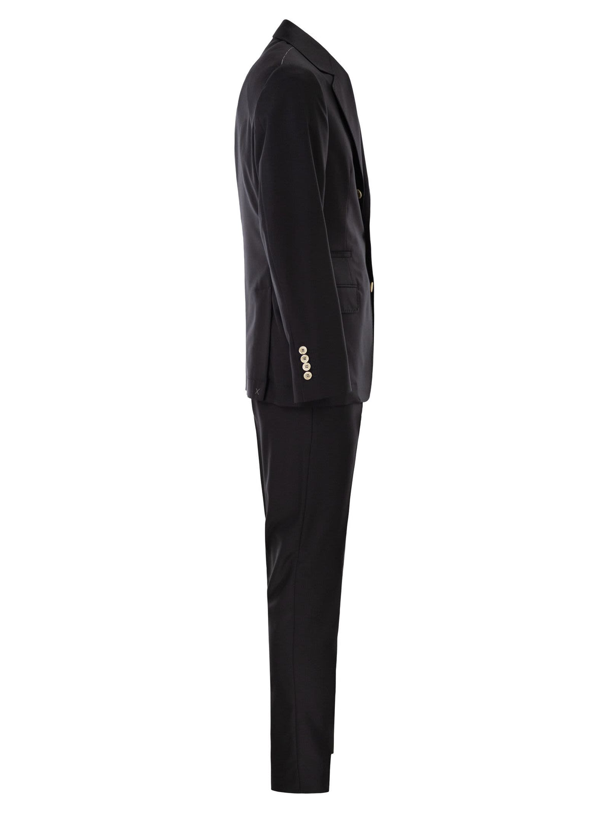 Brunello Cucinelli Men Tailored Suit In Virgin Wool