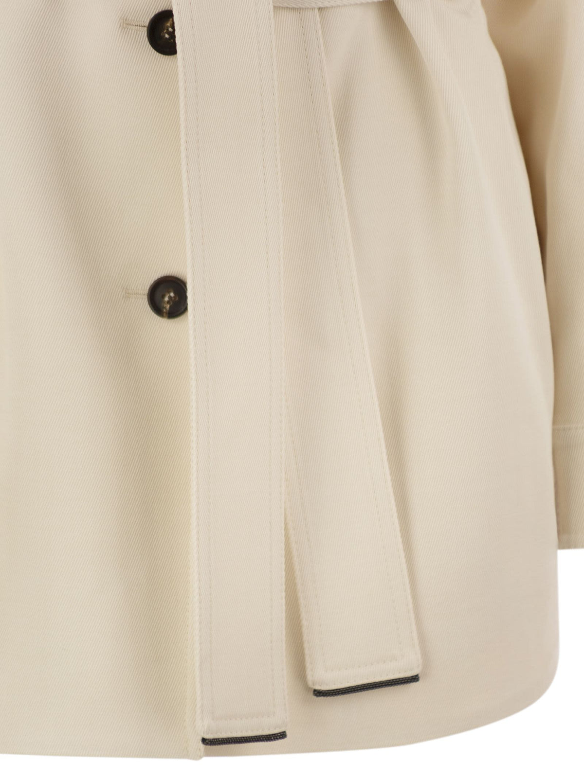 Brunello Cucinelli Women Viscose And Wool Safari Jacket