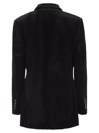 Brunello Cucinelli Women Double-Breasted Corduroy Blazer