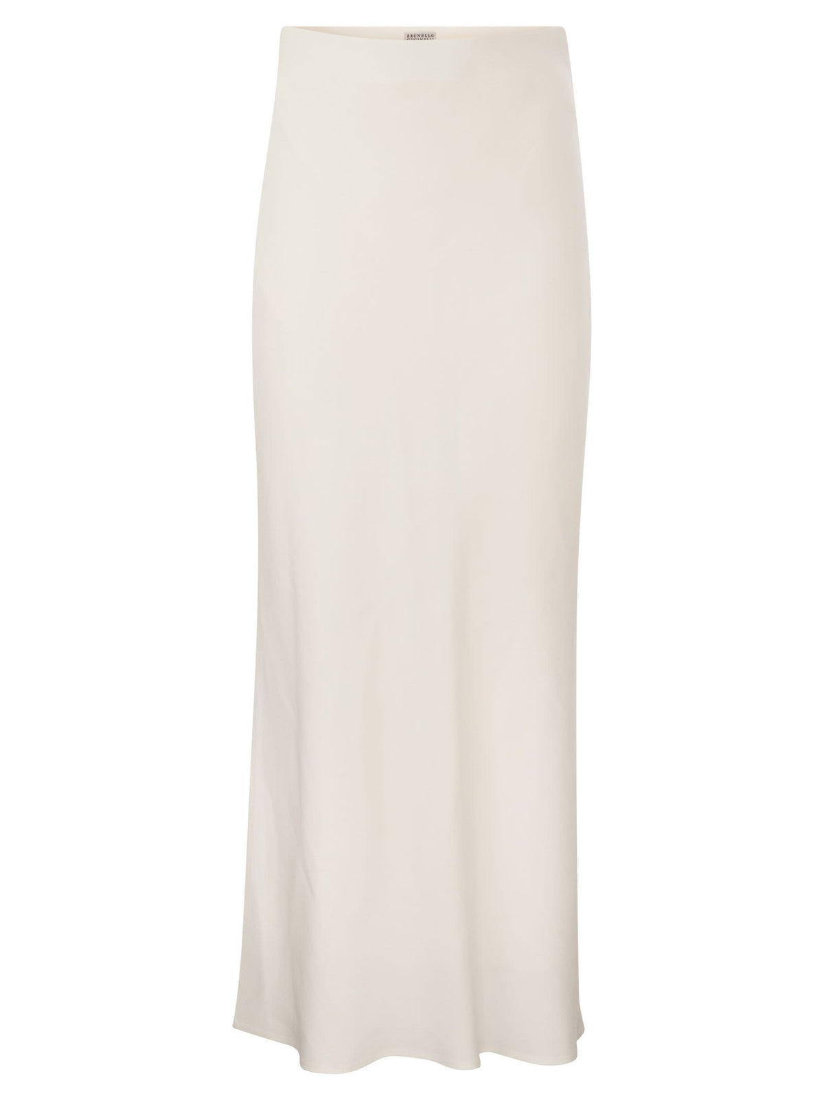 Brunello Cucinelli Women Viscose And Linen Long Pencil Skirt