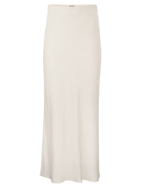 Brunello Cucinelli Women Viscose And Linen Long Pencil Skirt