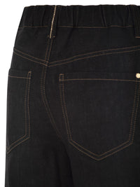 Brunello Cucinelli Women Wide-Leg Cotton Denim Jeans