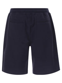 Brunello Cucinelli Men Techno Cotton Fleece Bermuda Shorts