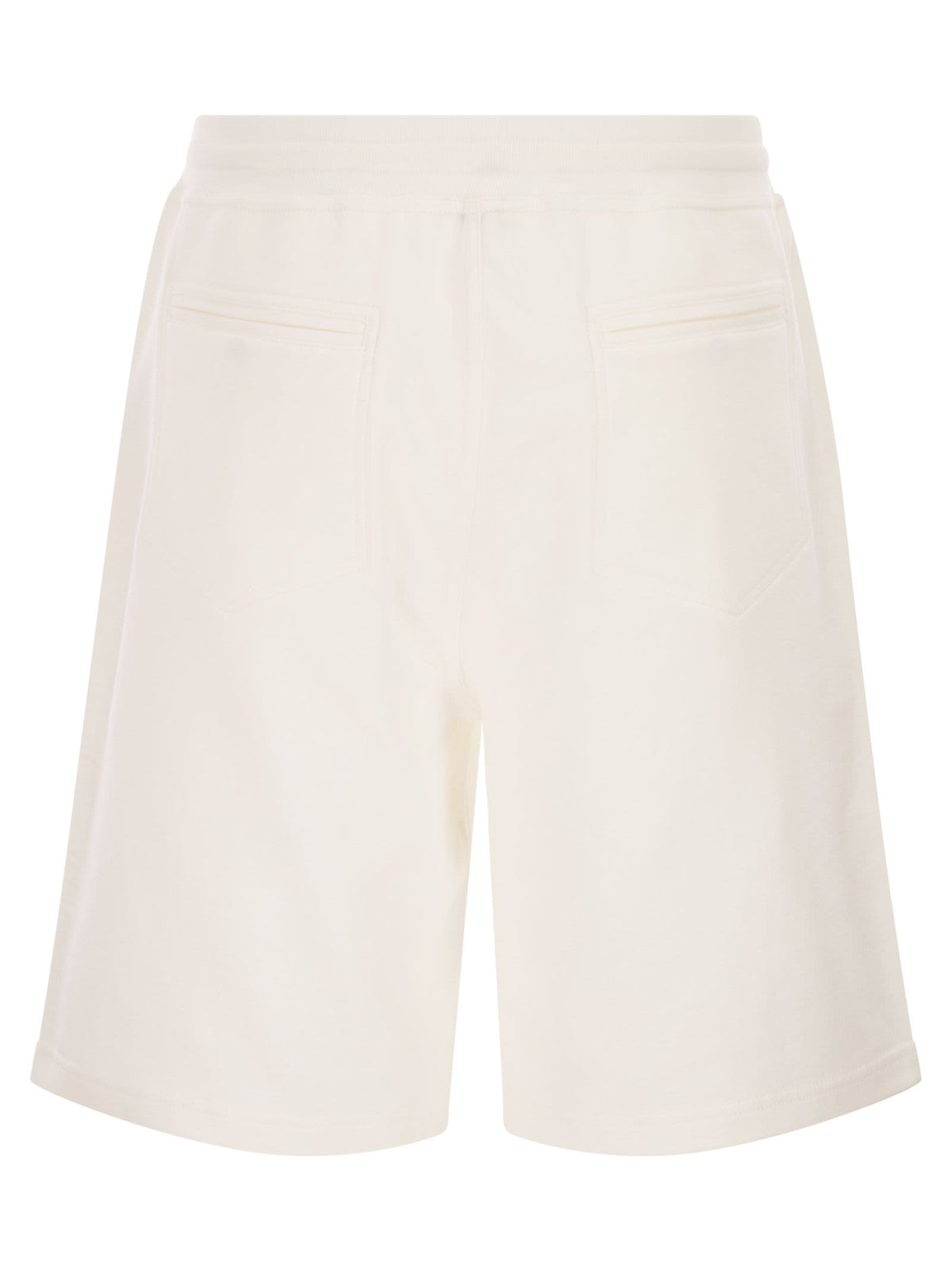 BRUNELLO CUCINELLI Brunello Cucinelli Men Techno Cotton Fleece Bermuda Shorts