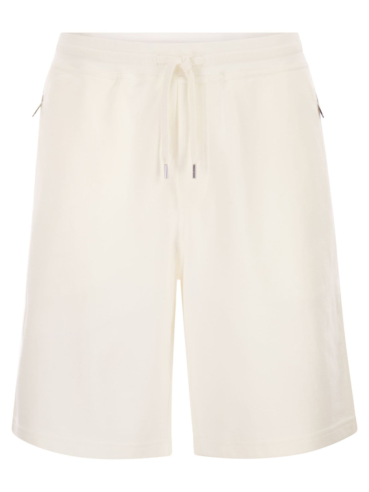 BRUNELLO CUCINELLI Brunello Cucinelli Men Techno Cotton Fleece Bermuda Shorts
