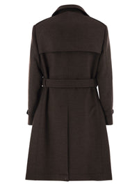Brunello Cucinelli Men Wool Trench