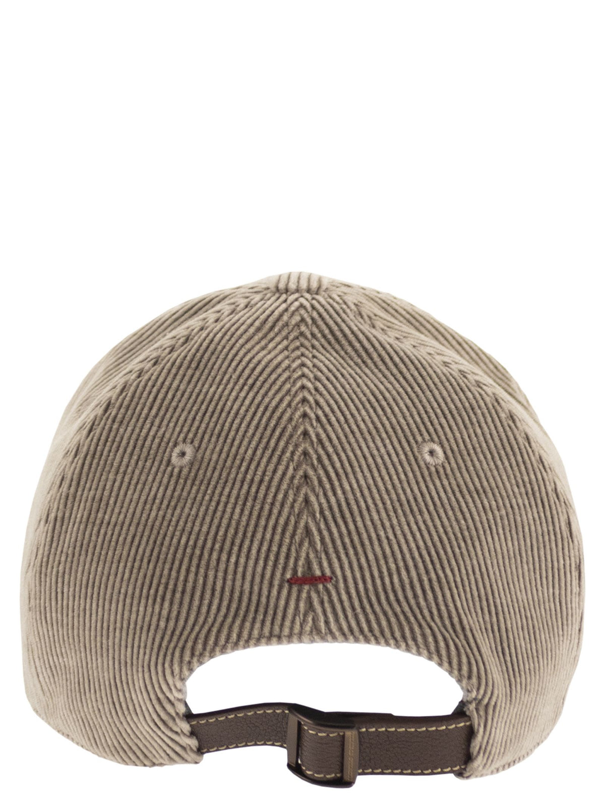 Brunello Cucinelli Men Cotton And Cashmere-Blend Corduroy Baseball Cap
