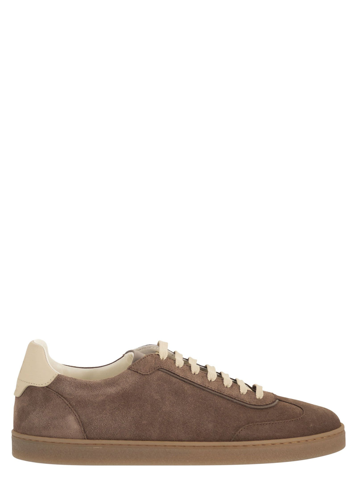 Brunello Cucinelli Men Suede Trainers