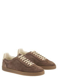 Brunello Cucinelli Men Suede Trainers