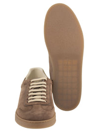 Brunello Cucinelli Men Suede Trainers
