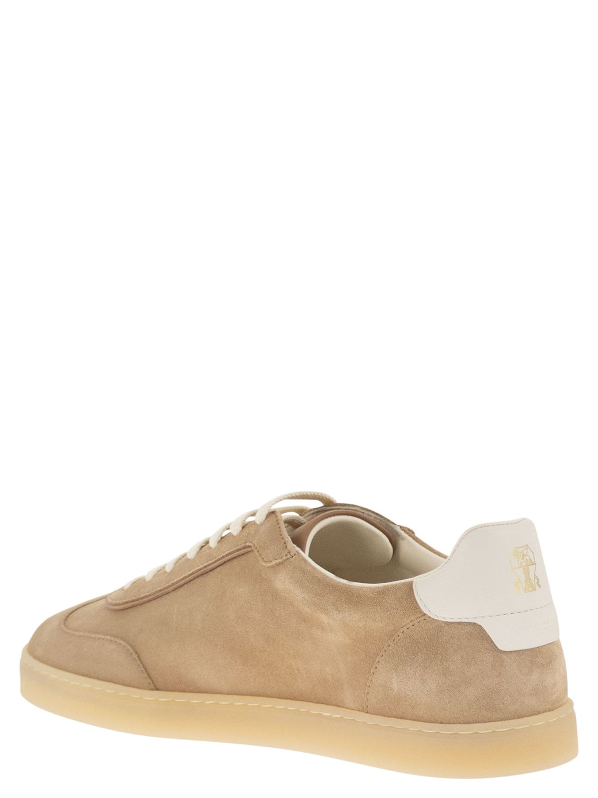 Brunello Cucinelli Men Suede Trainers