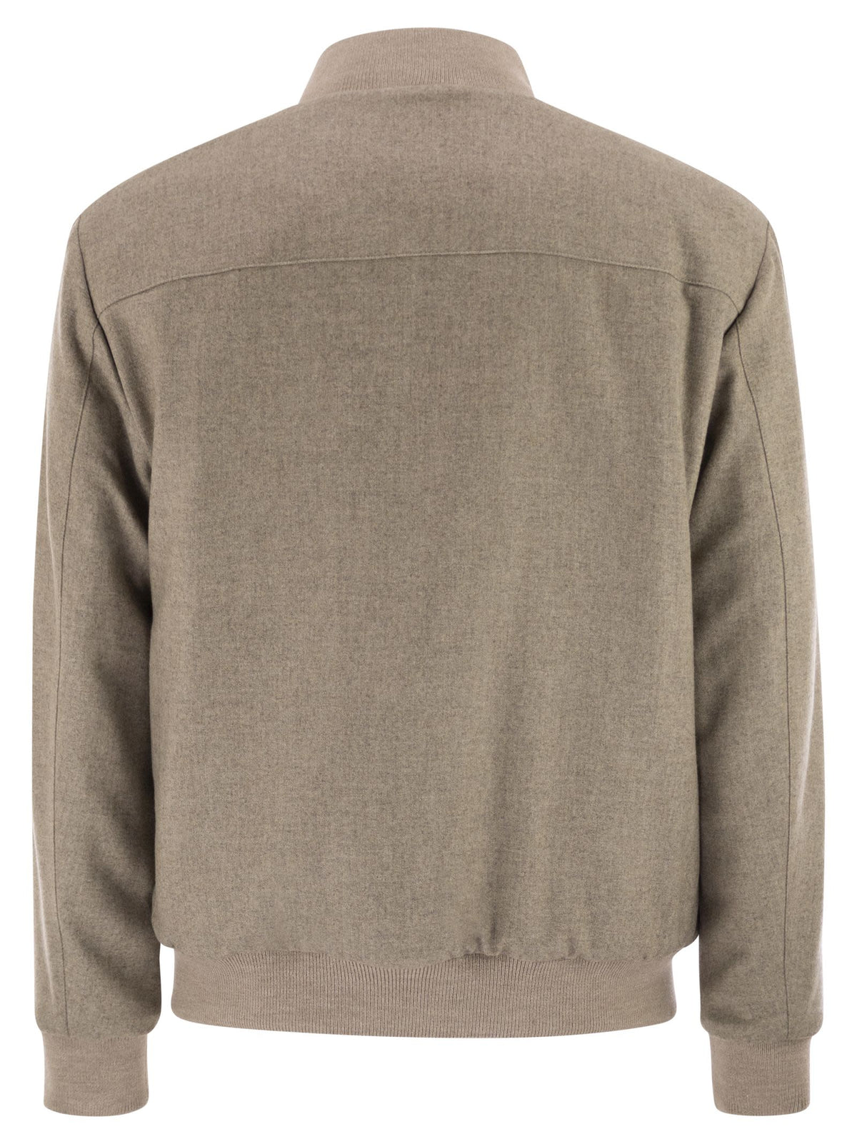 Fay Men Virgin Wool Bomber Jacket