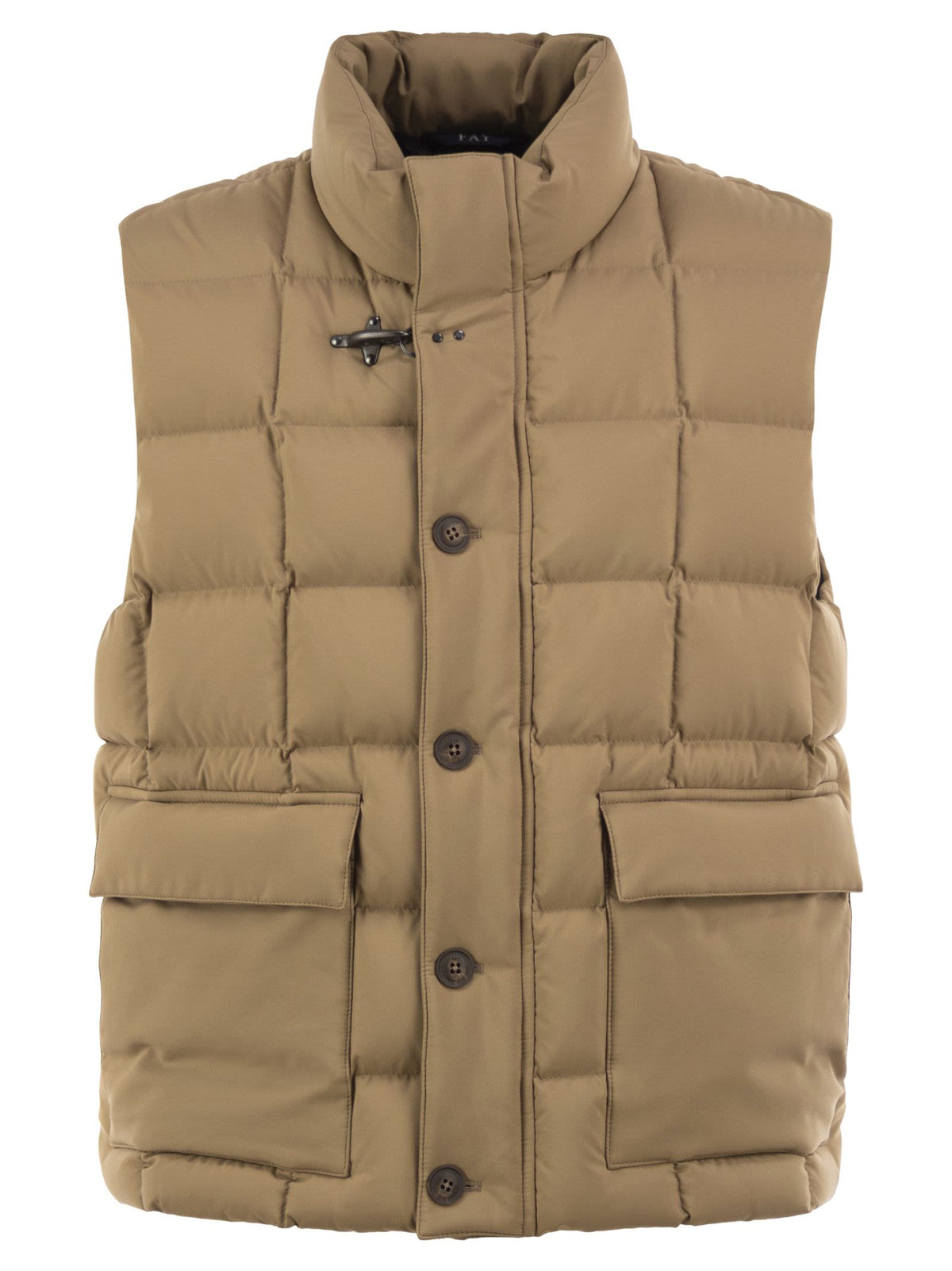 Fay Men Padded Technical Fabric Gilet