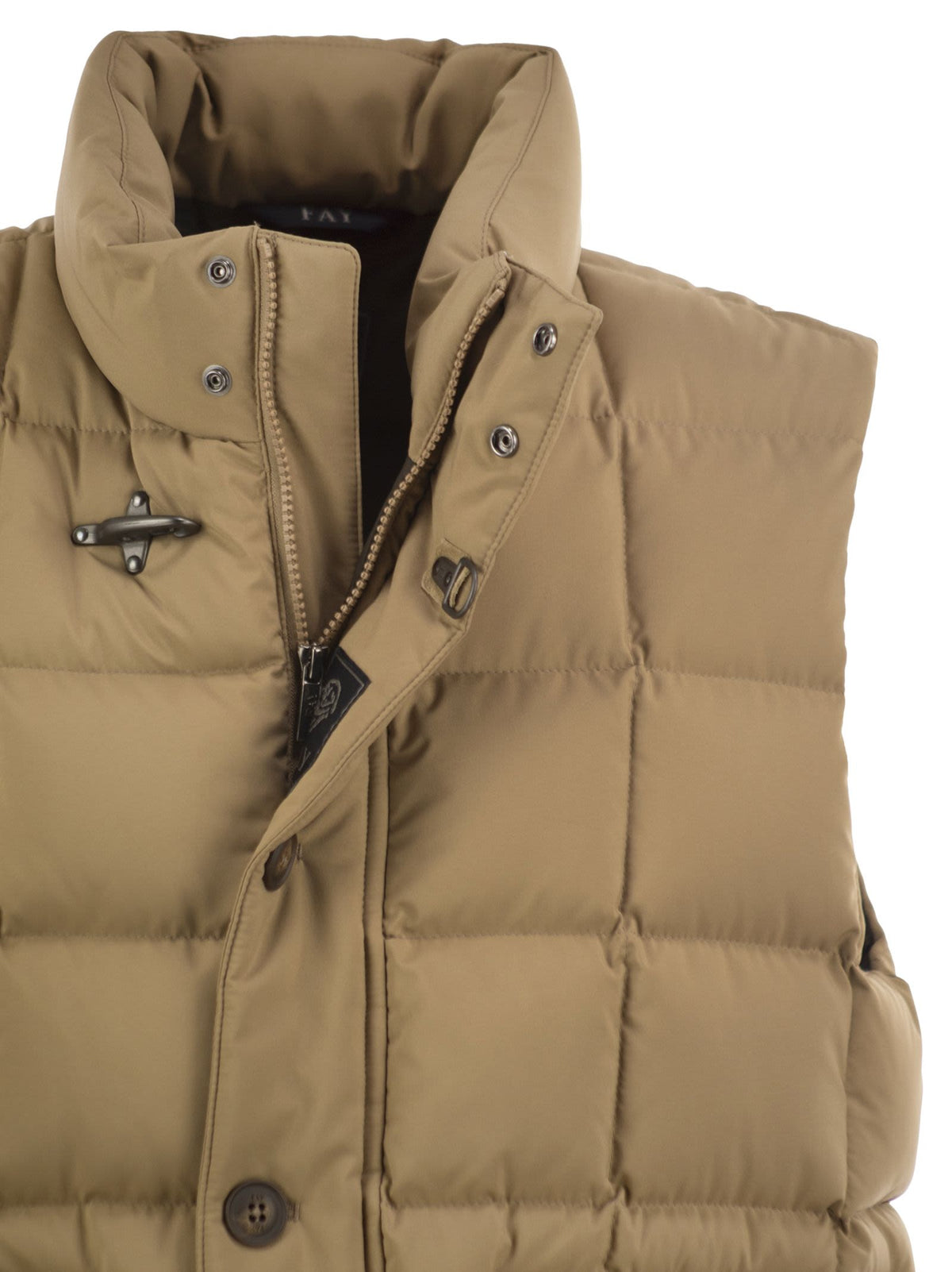 Fay Men Padded Technical Fabric Gilet