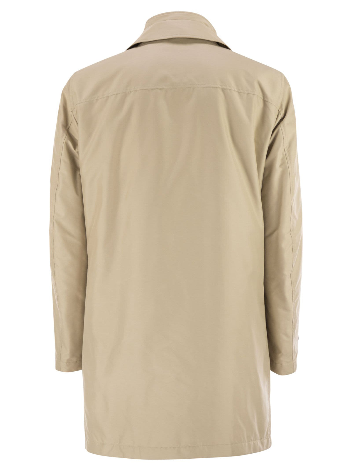 Fay Men Morning Coat In Technical Poplin