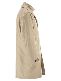 Fay Men Morning Coat In Technical Poplin