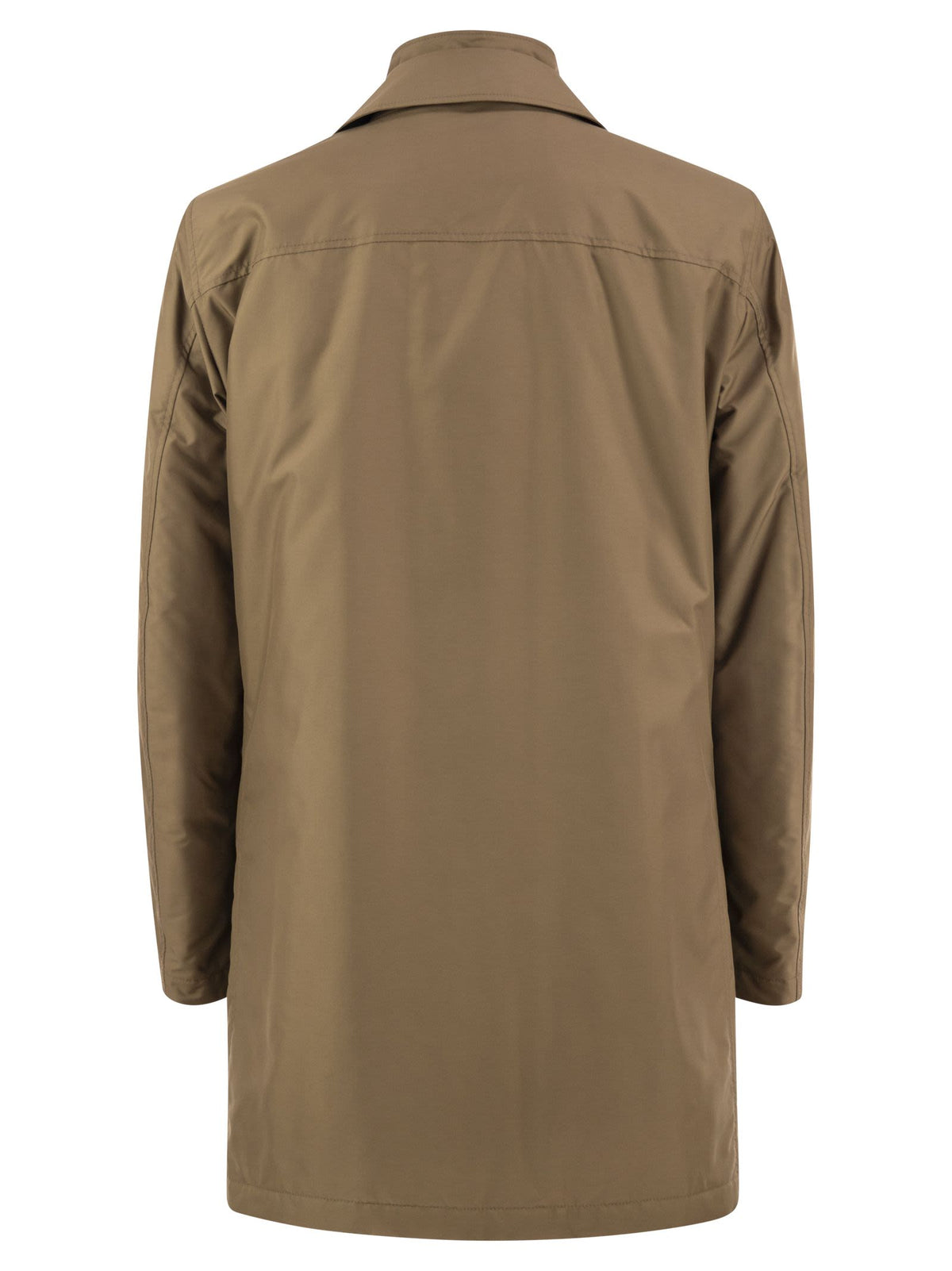 Fay Men Morning Coat - Padded Technical Fabric Coat