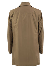 Fay Men Morning Coat - Padded Technical Fabric Coat