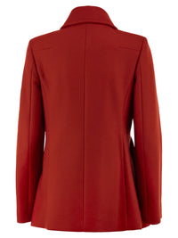 Fay Women Wool-Blend Short Coat With 3 Ganci