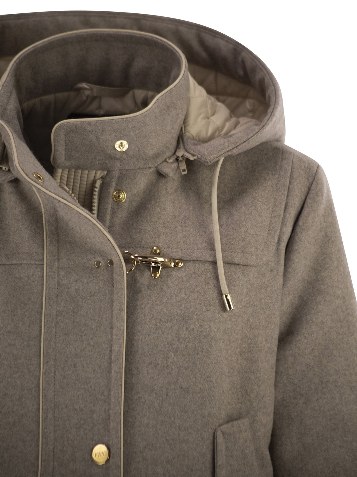 FAY Fay Women Wool And Cashmere Parka