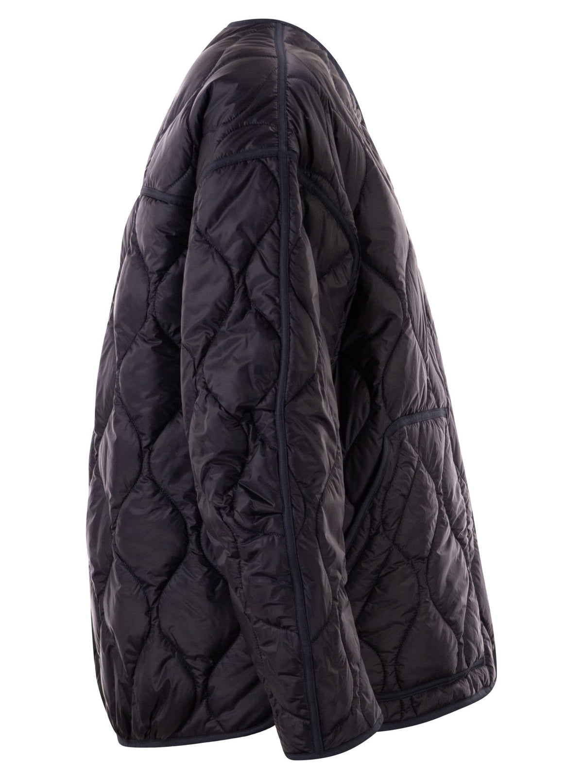 Fay Women Technical Fabric Jacket With Onion Quilting
