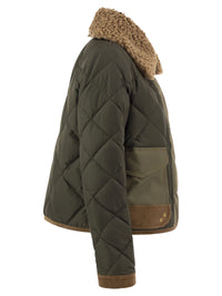 FAY Fay Women Mini 3 Ganci Quilted Jacket With Detachable Collar