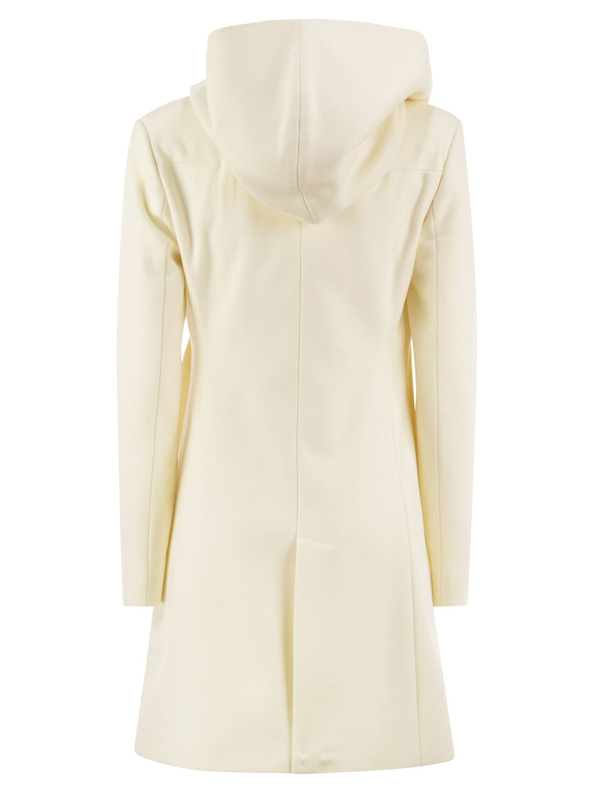 Fay Women Hooded Coat With Fay Hook Fastening