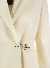 Fay Women Hooded Coat With Fay Hook Fastening