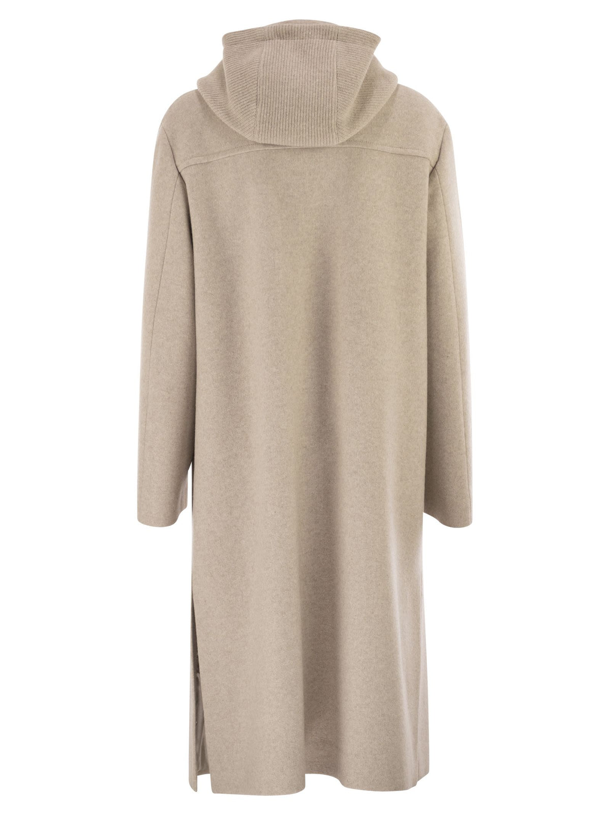Fay Women Double Front Wool Jersey Coat